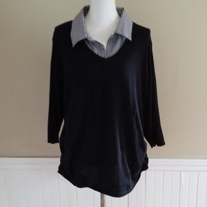 Kim Rogers 3/4 Sleeve Sweater Size 3X